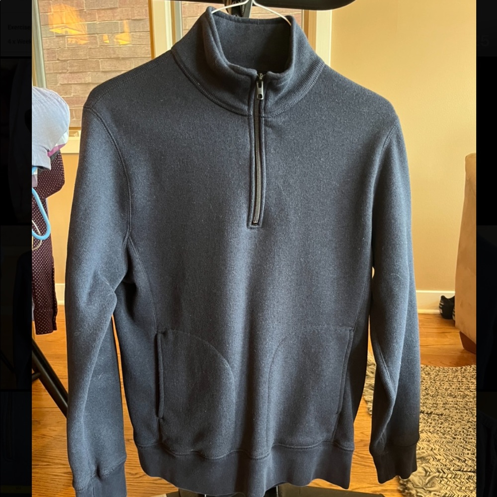 J Crew Quarter Zip Sweater